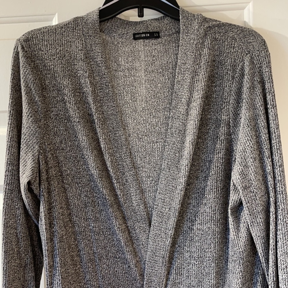Long Grey Cardigan